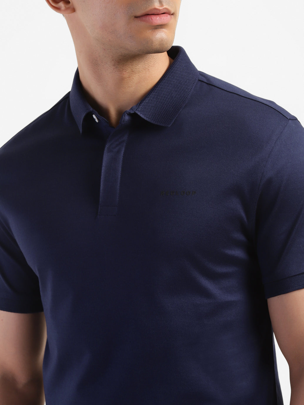 Men's Solid Slim Fit T-shirt