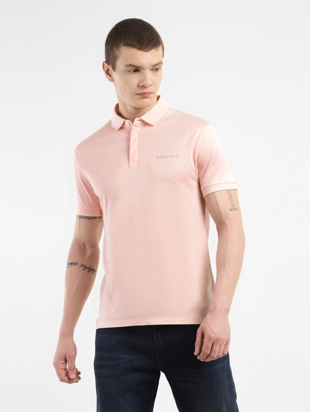 Men's Solid Slim Fit T-shirt