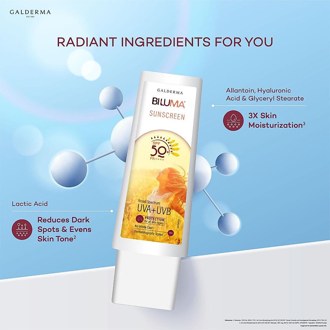 Biluma Sunscreen SPF 50+ - (50ml)
