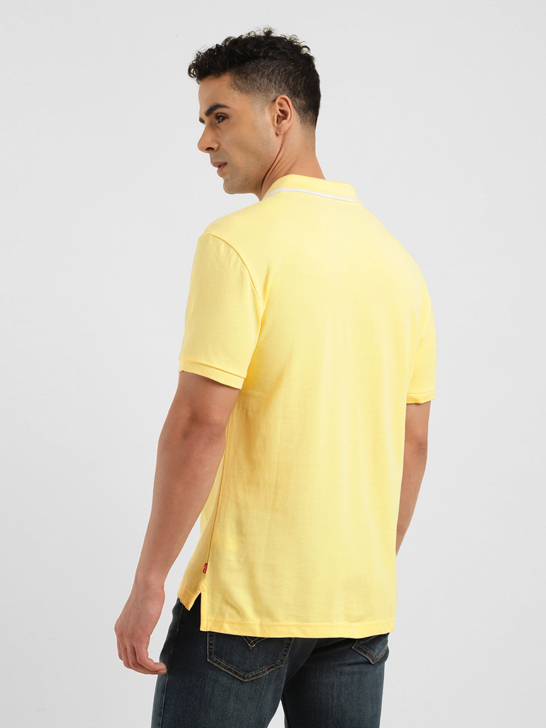 Men's Solid Polo T-Shirt