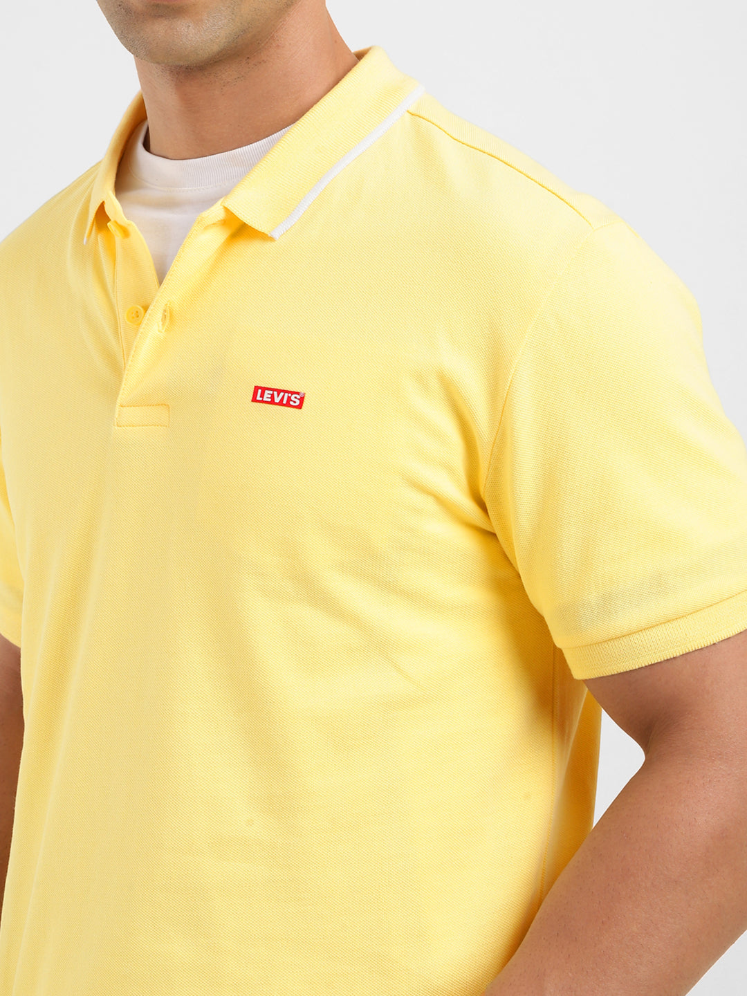 Men's Solid Polo T-Shirt