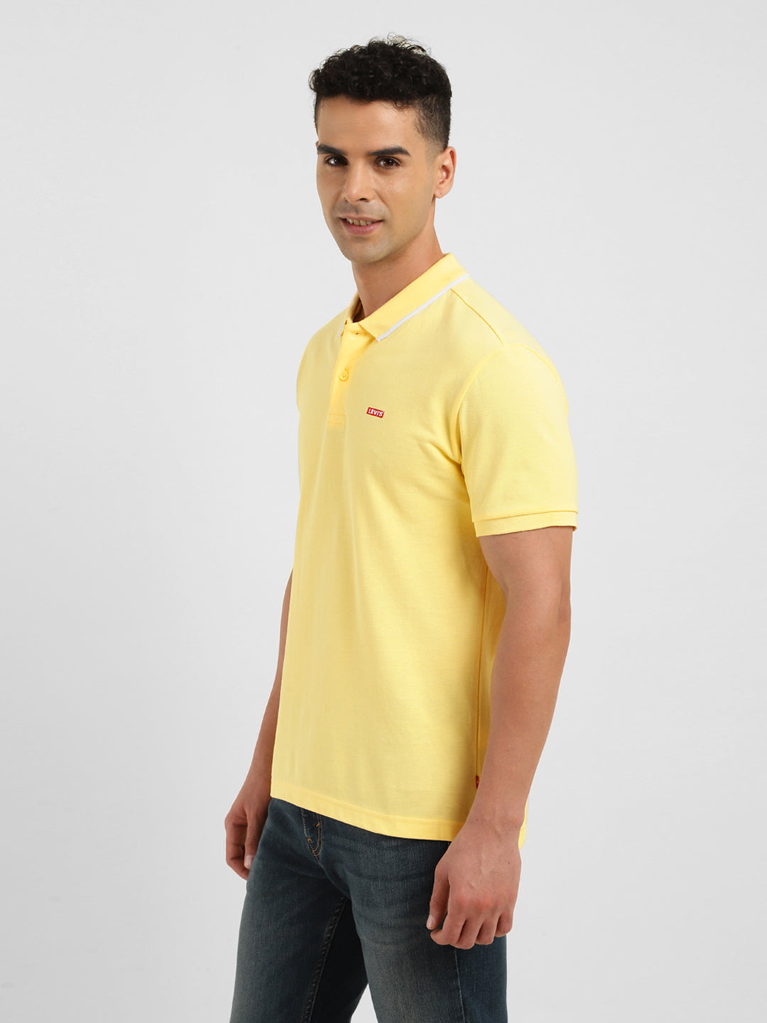 Men's Solid Polo T-Shirt