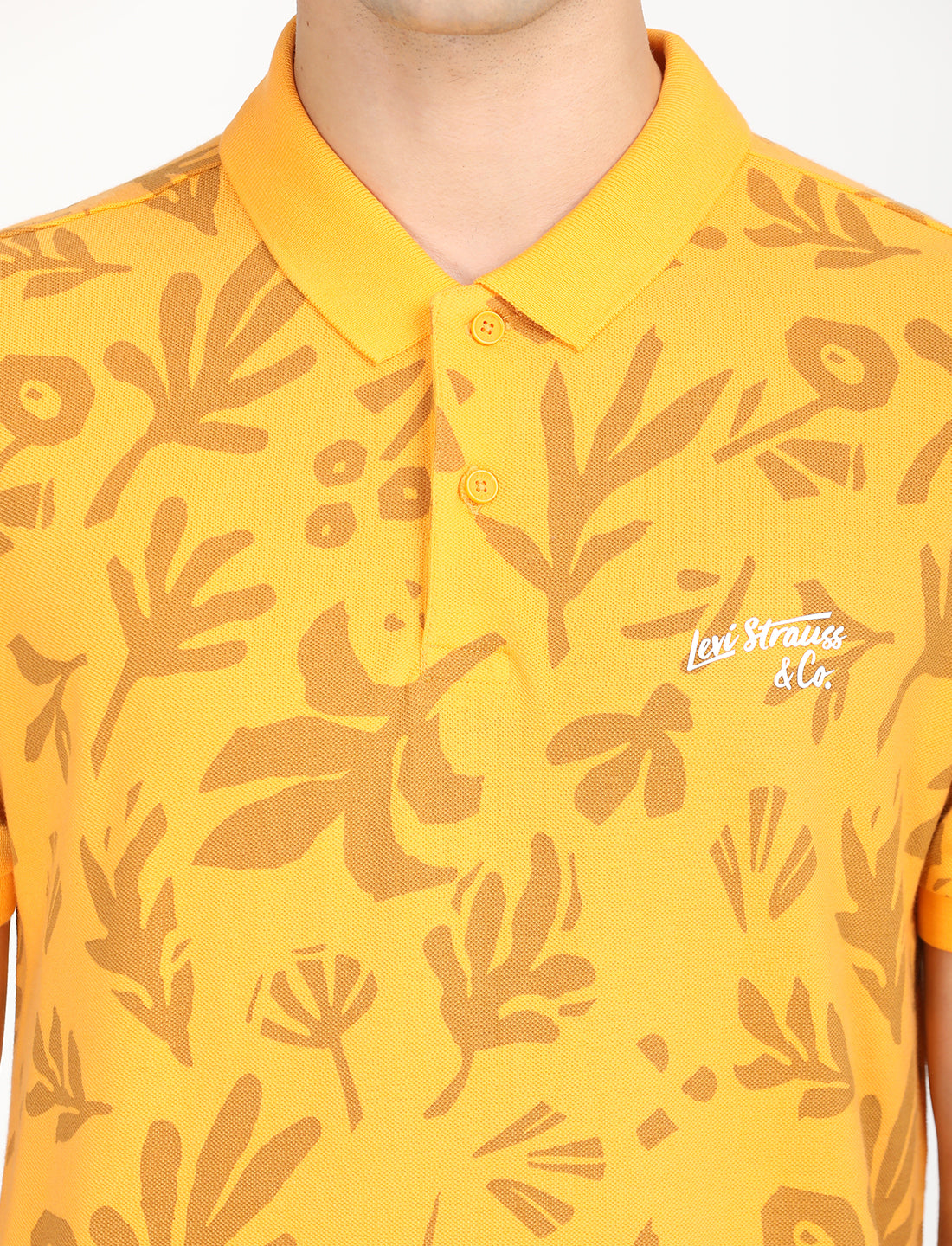 Men's Printed Polo T-Shirt