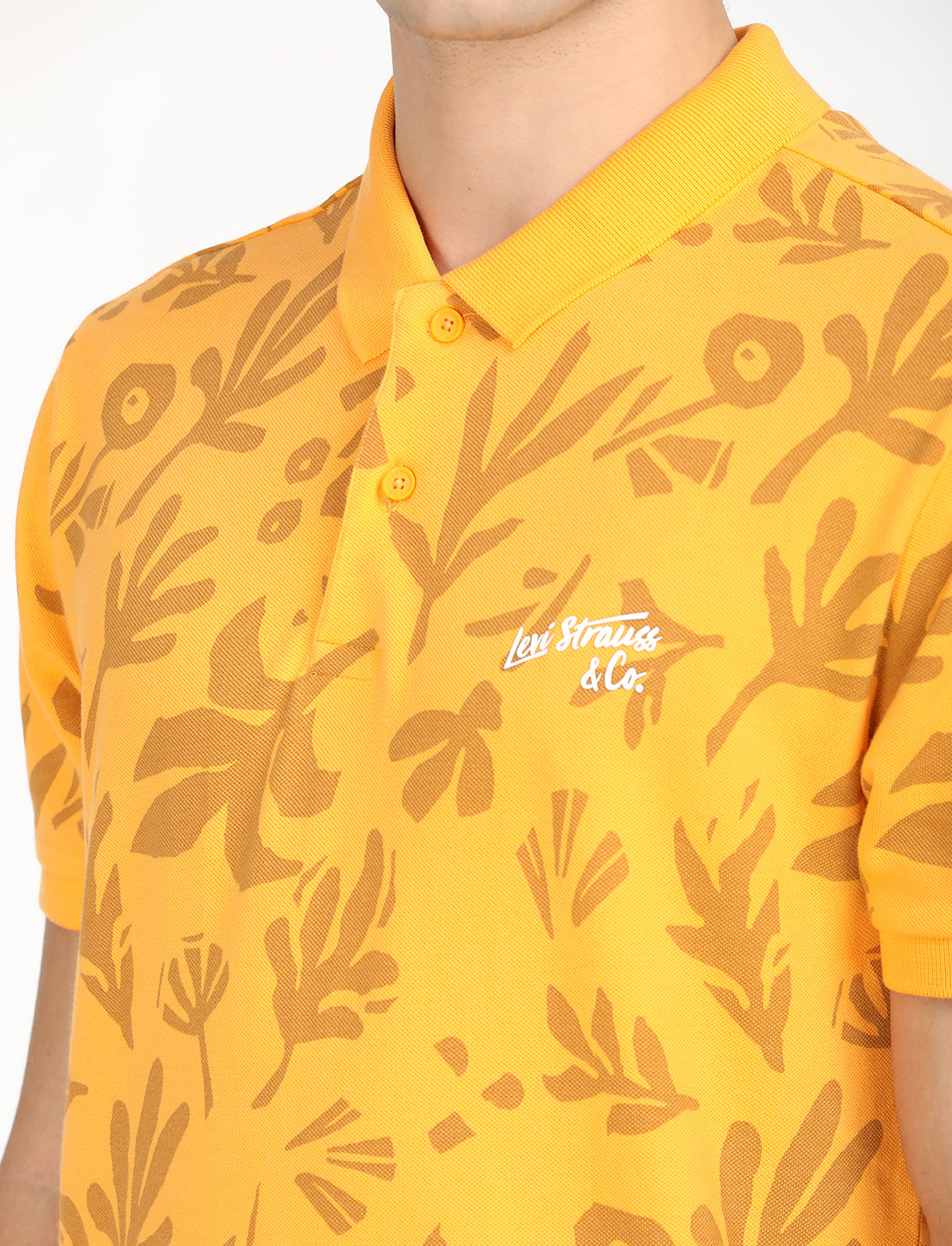 Men's Printed Polo T-Shirt
