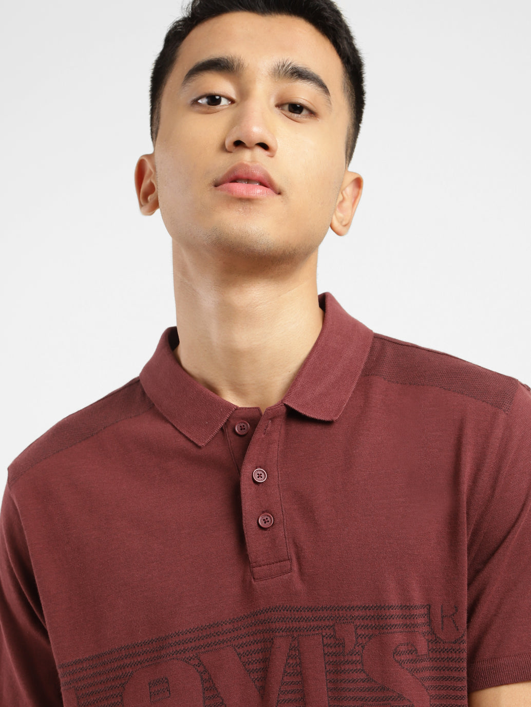 Men's Solid Polo T-shirt