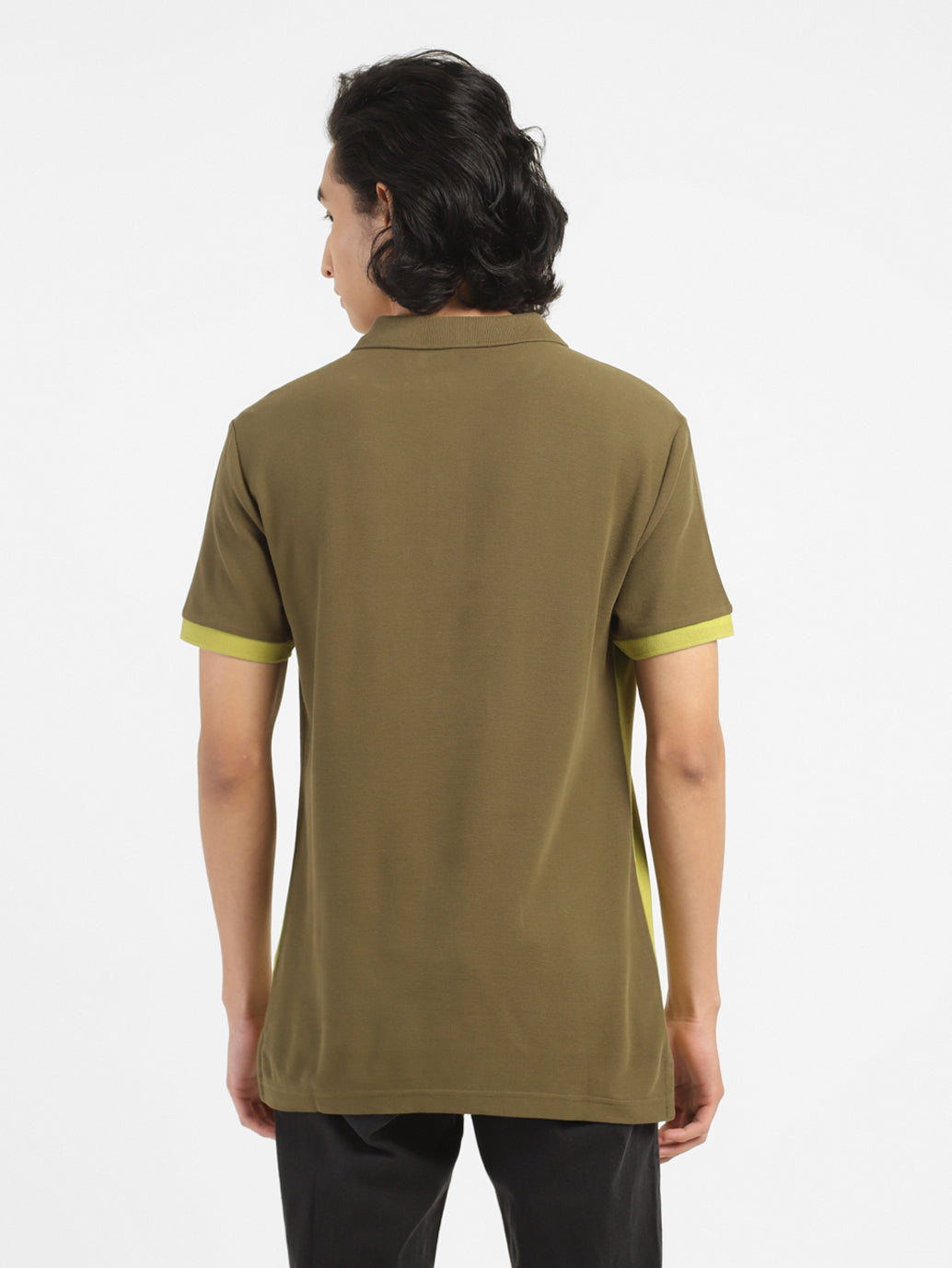 Men's Colorblock Polo T-shirt