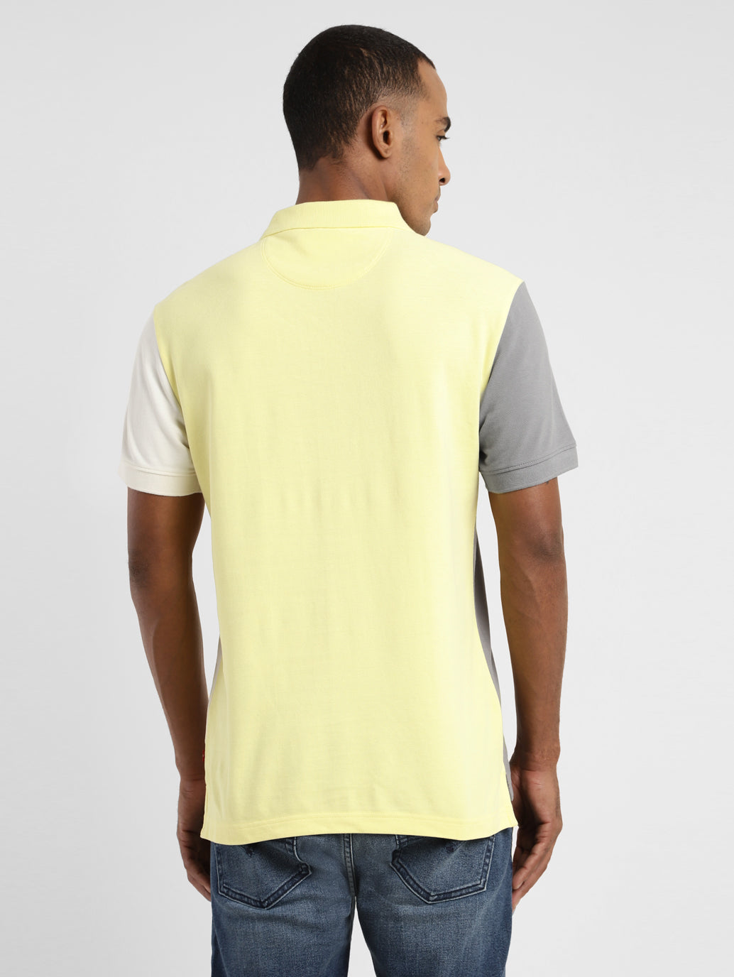 Men's Colorblock Polo T-shirt