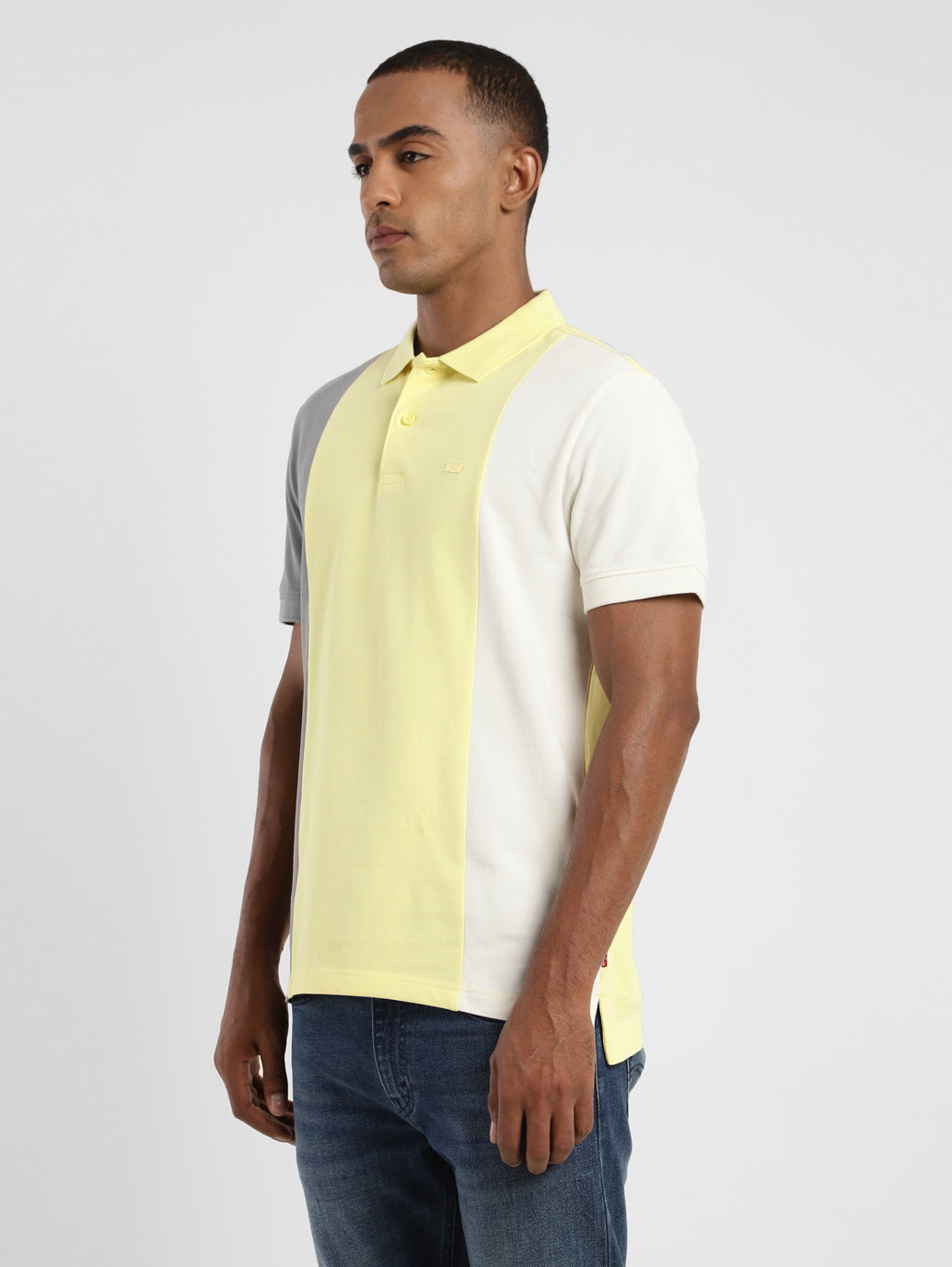 Men's Colorblock Polo T-shirt