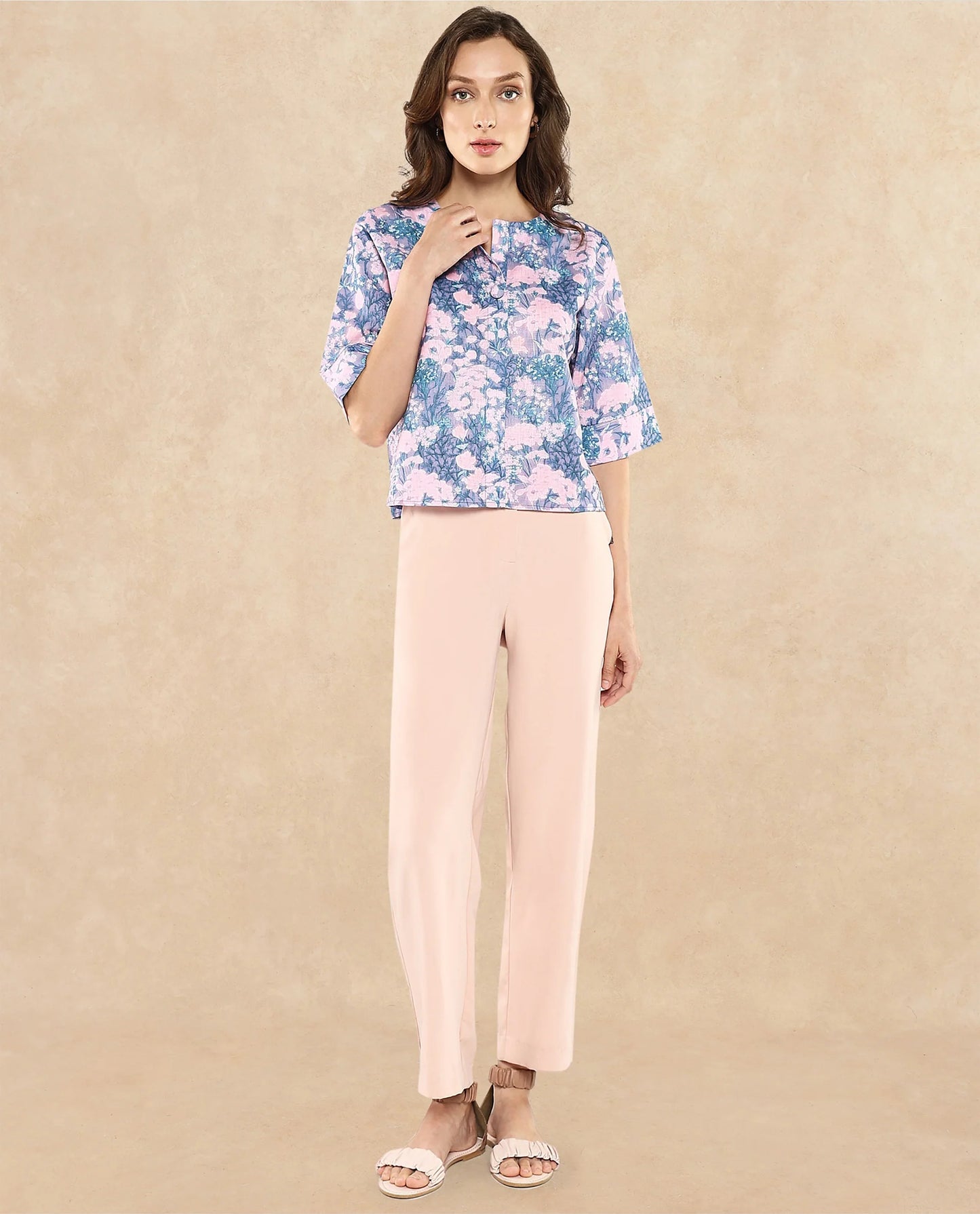 Rareism Women Duncano Multi Printed Top