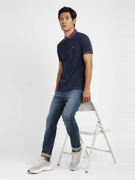 Men's Blue Polo T-Shirt