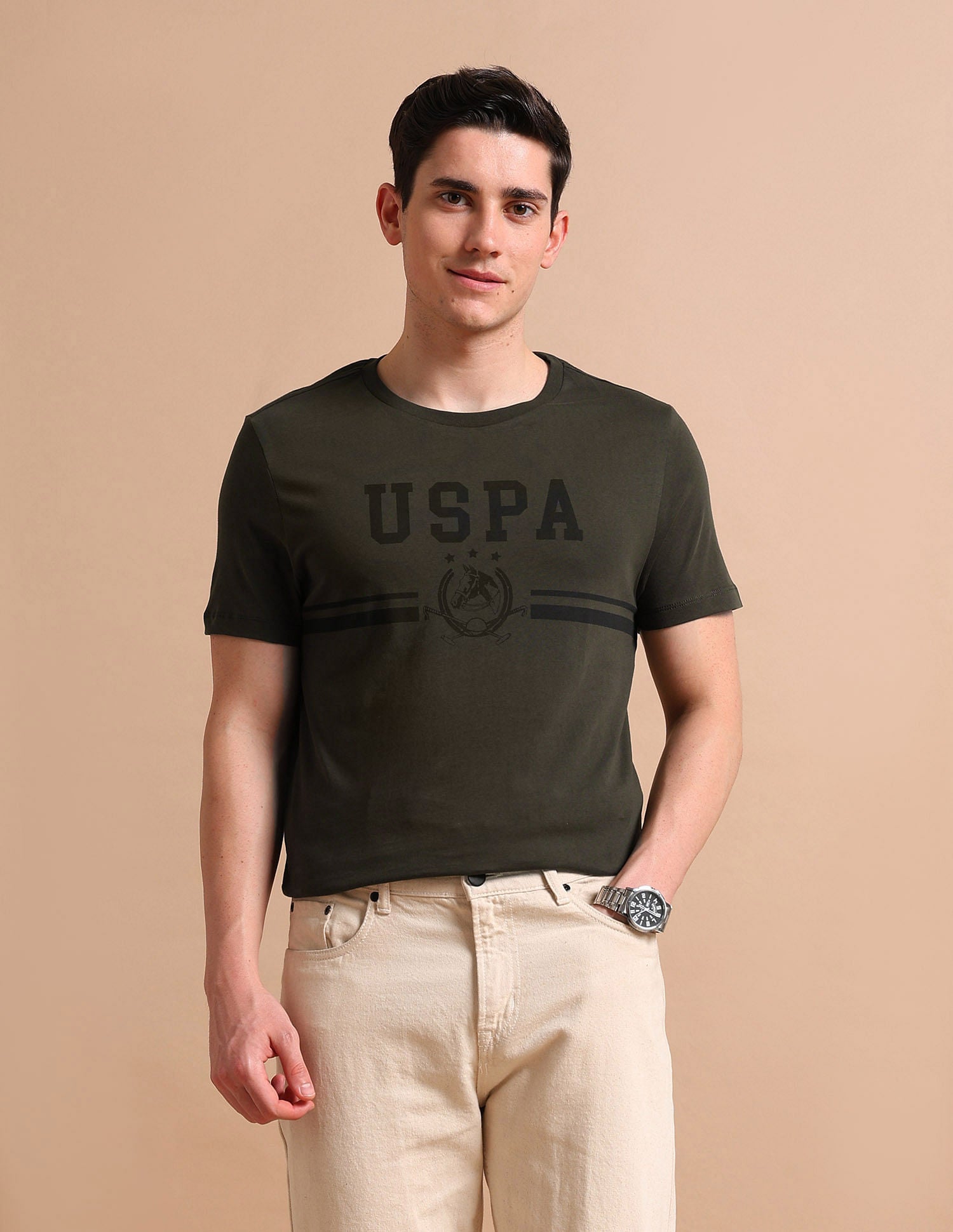 U.S. Polo Assn. Denim Co. Bold Logo T-Shirt