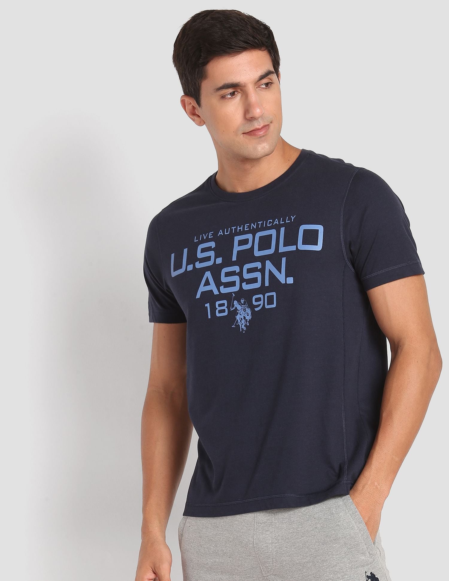 Crew Neck Tri Blend I682 Lounge T-Shirt - Pack Of 1