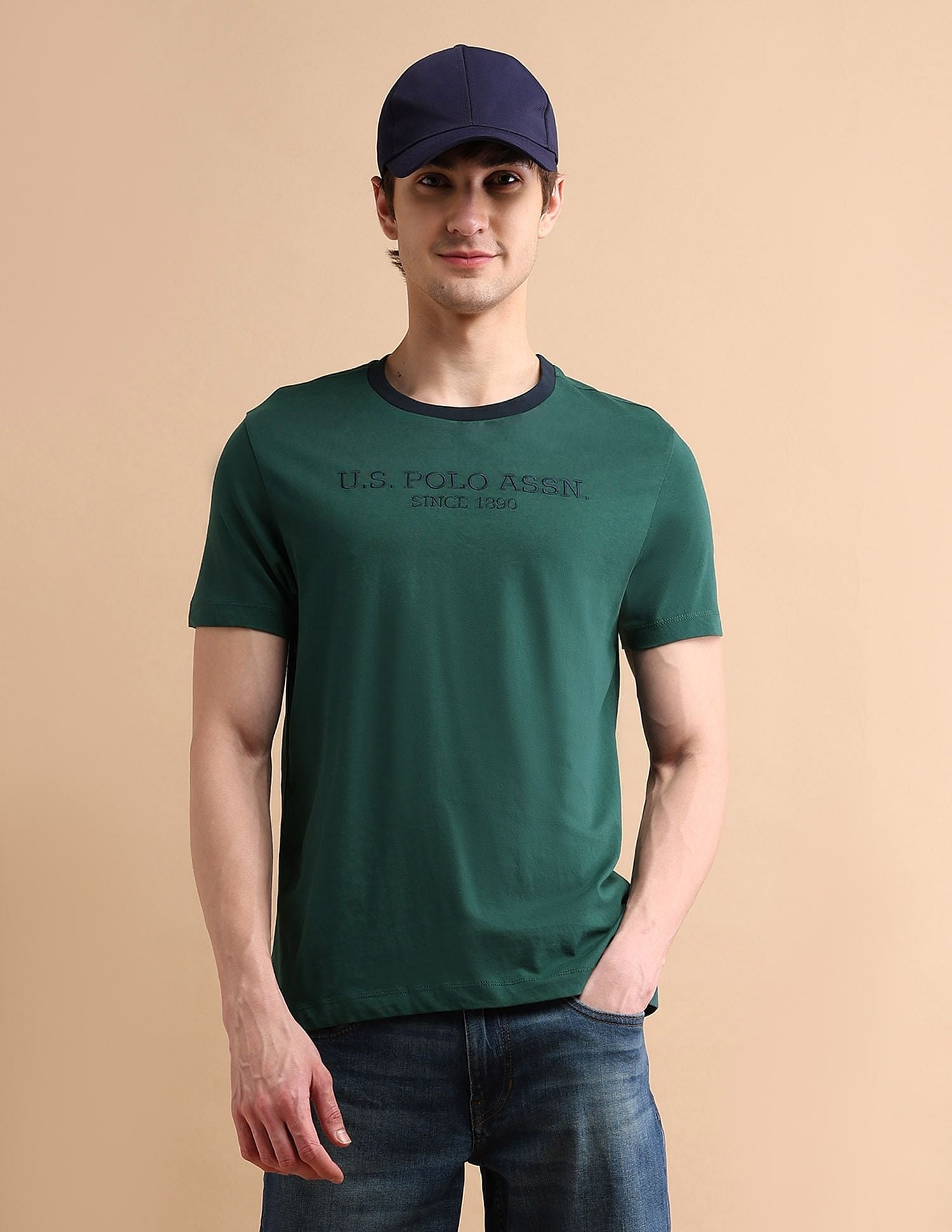 U.S. Polo Assn. Embroidered Logo T-Shirt