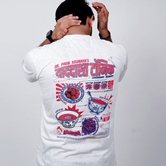 Andaz Apna Apna: The Yaadasht Tonic Oversied T-Shirt