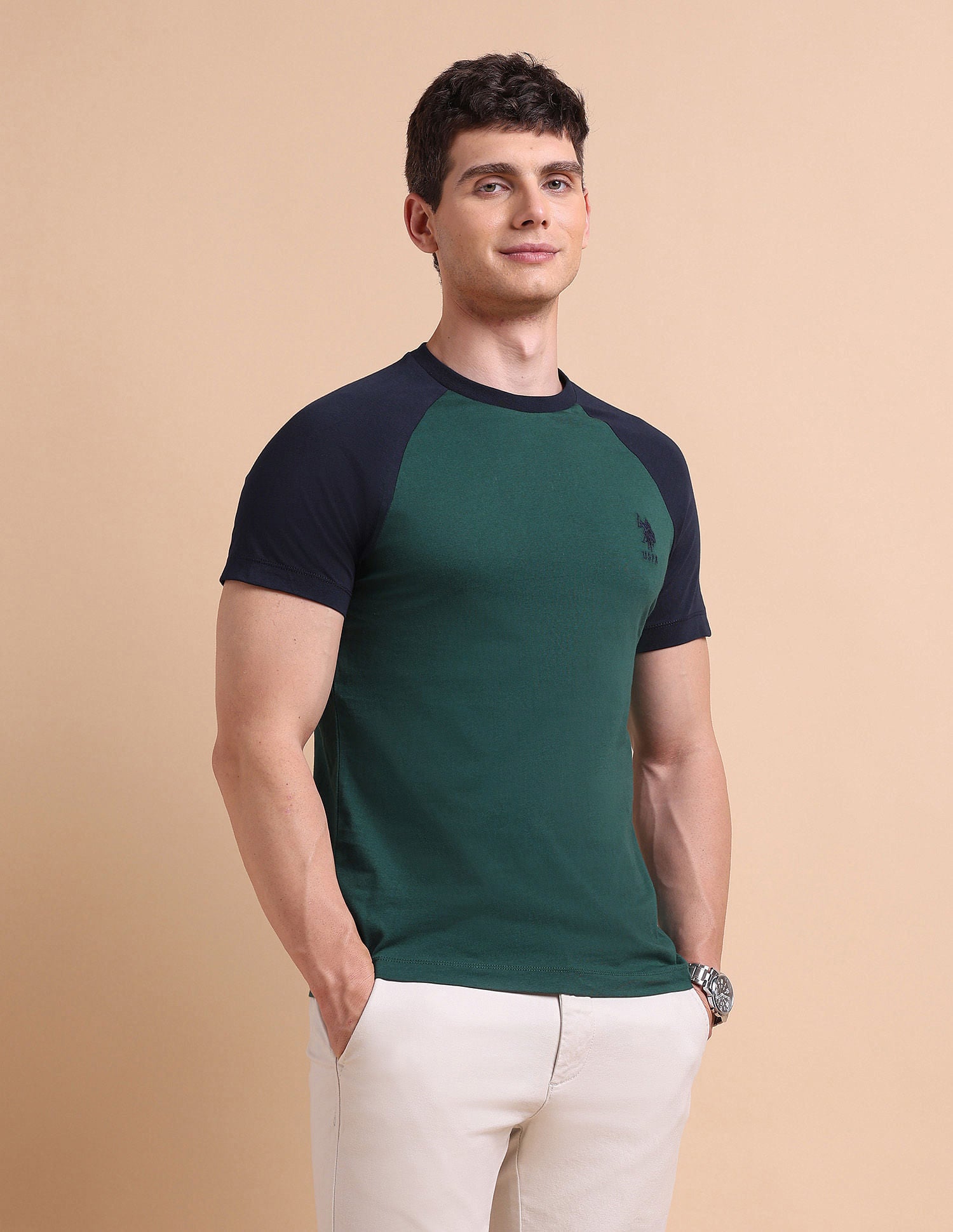 Varsity Colour Block T-Shirt
