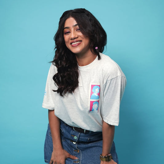 Andaz Apna Apna: The Raveena Karishma Oversied T-Shirt