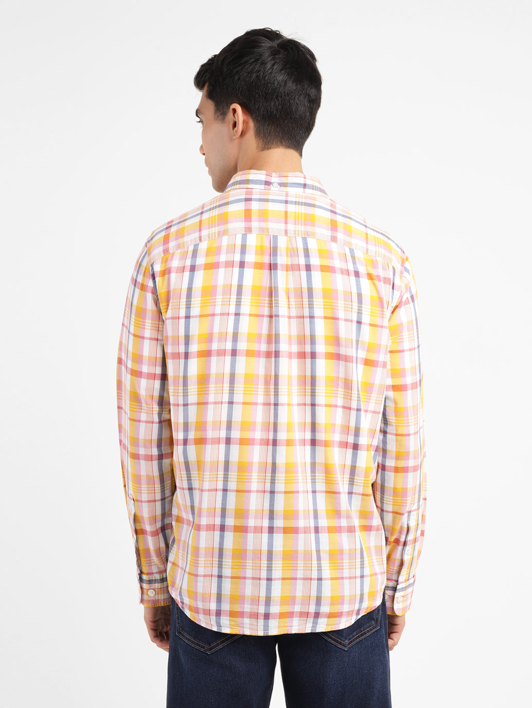 Men's Checkered Slim Fit Shirt