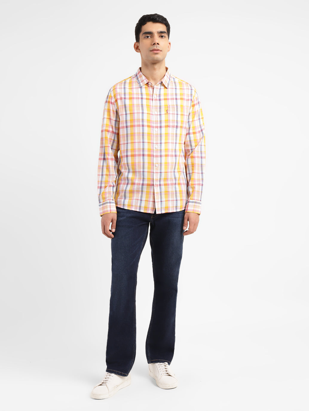 Men's Checkered Slim Fit Shirt