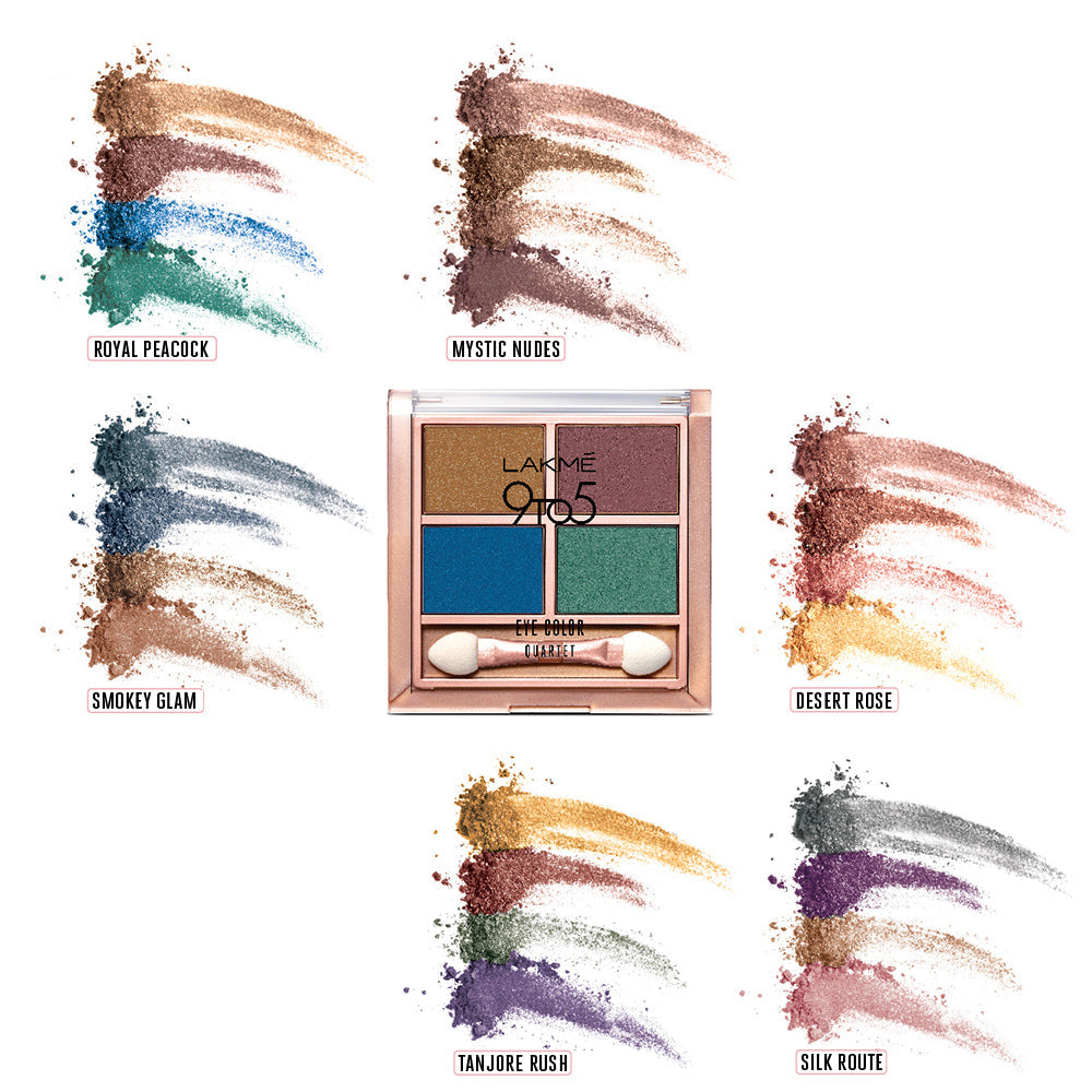 Lakme 9 to 5 Eye Color Quartet Eye Shadow