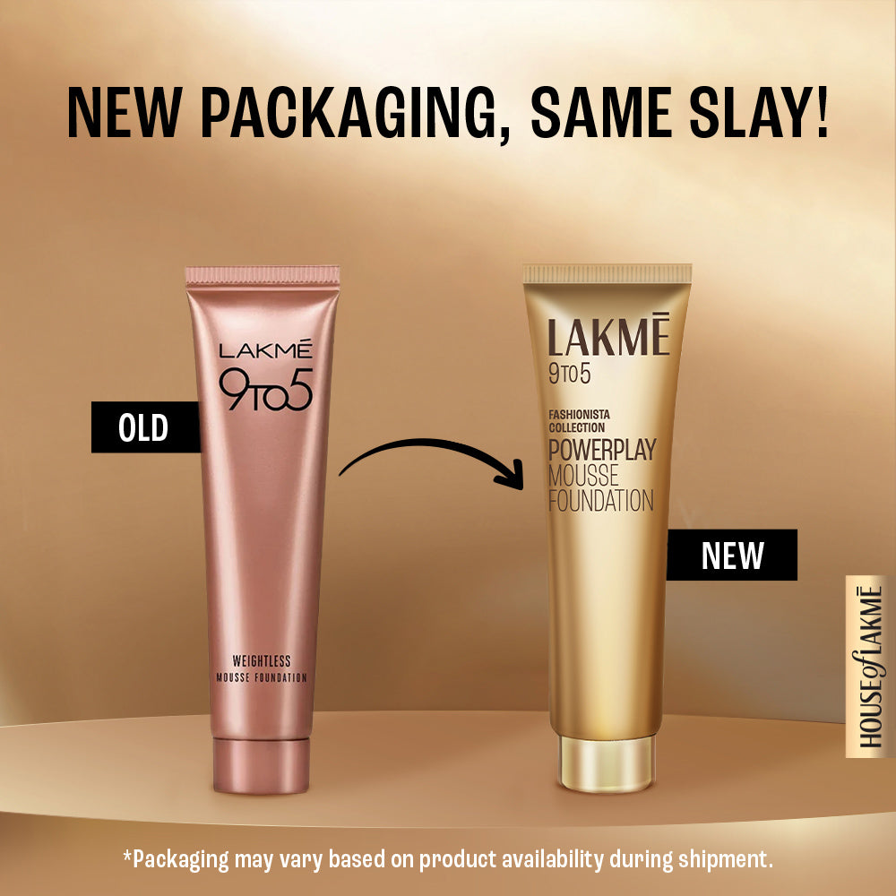 Lakmē 9 to 5 Weightless Mousse Foundation, 6gm
