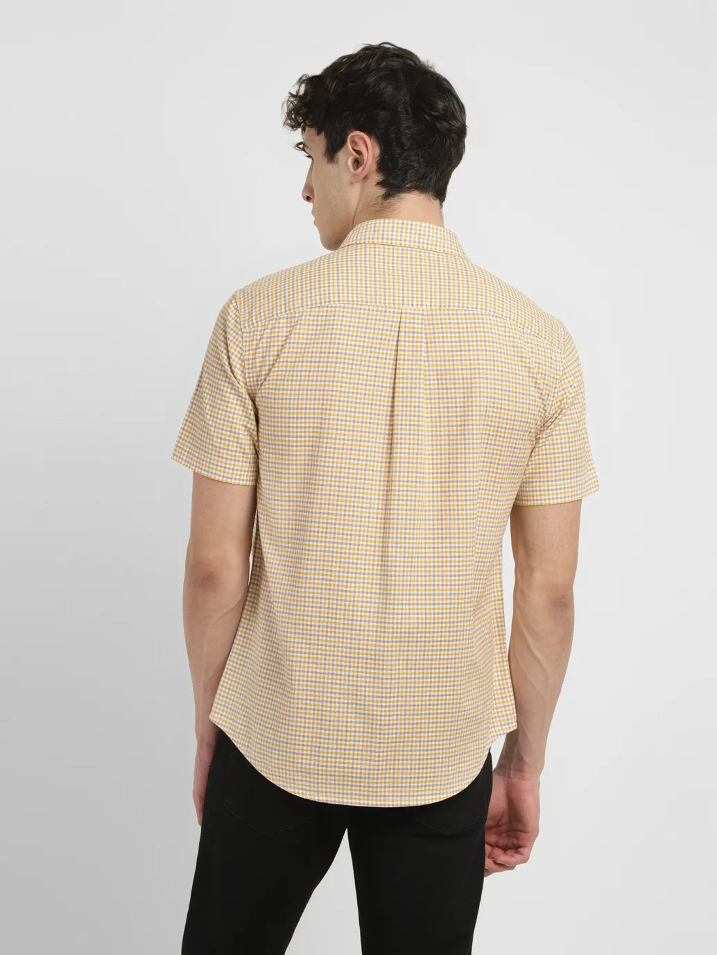 Men's Checkered Slim Fit Shirt