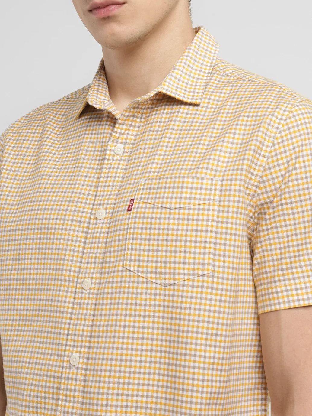 Men's Checkered Slim Fit Shirt