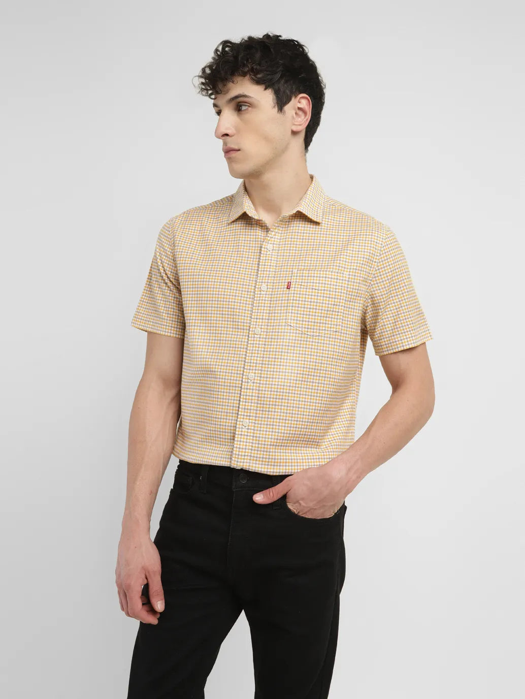 Men's Checkered Slim Fit Shirt