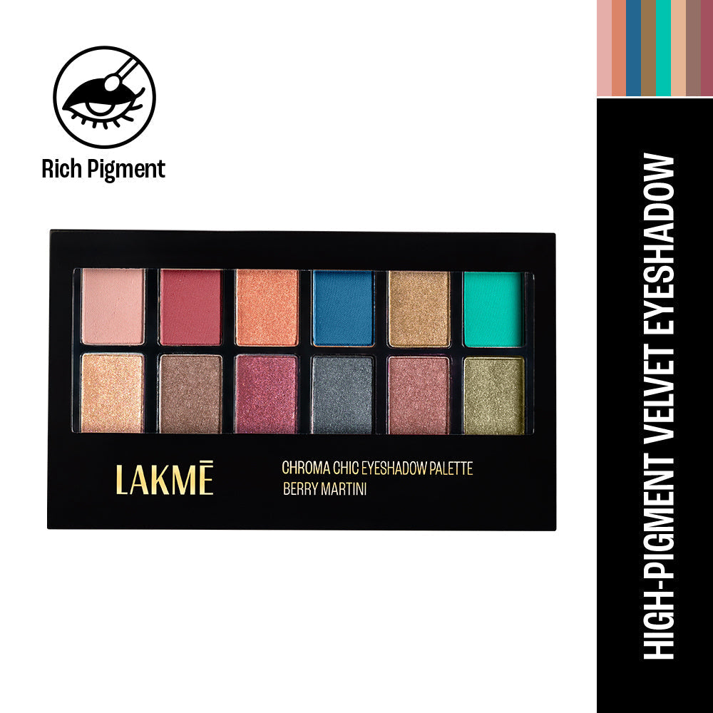 Lakmē Glitterati Chroma Chic Eye Shadow Palette