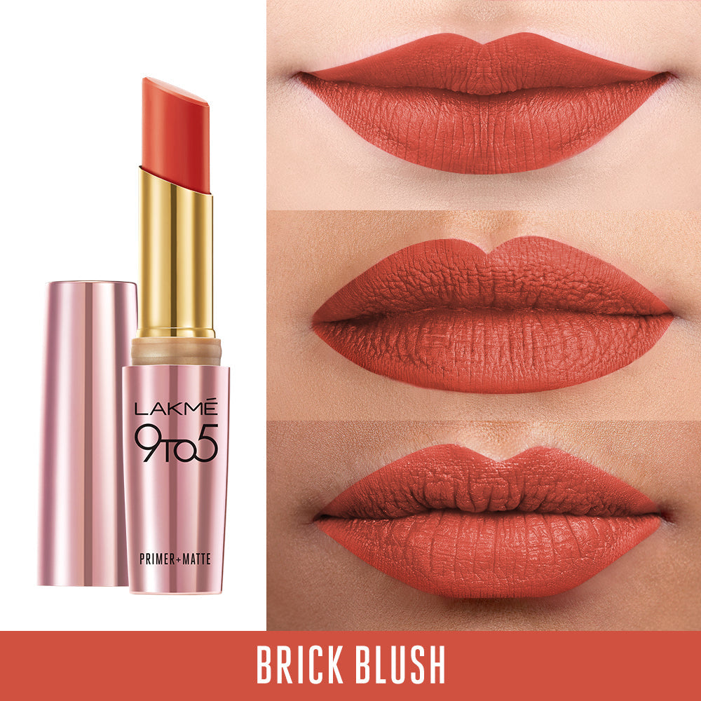 Lakmē 9to5 Powerplay Priming Matte Lipstick