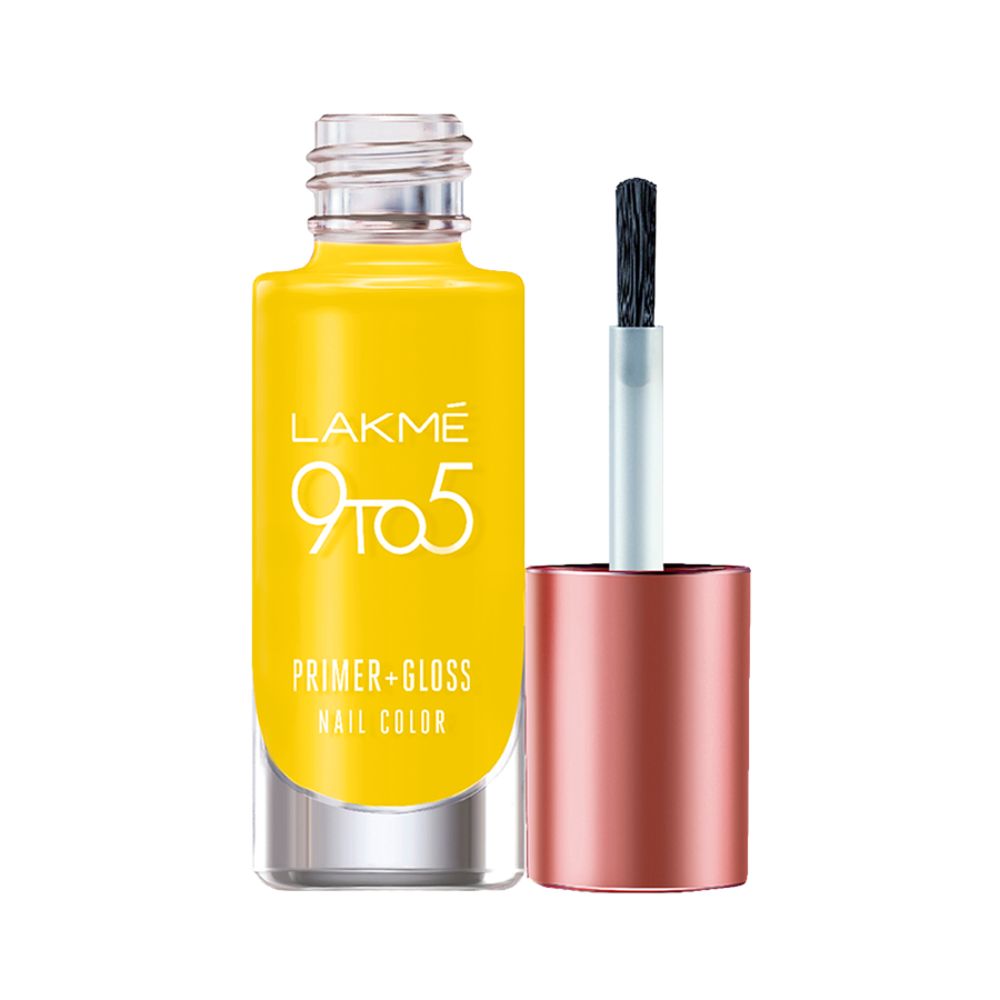 Lakmē 9 to 5 Primer + Gloss Nail Colour