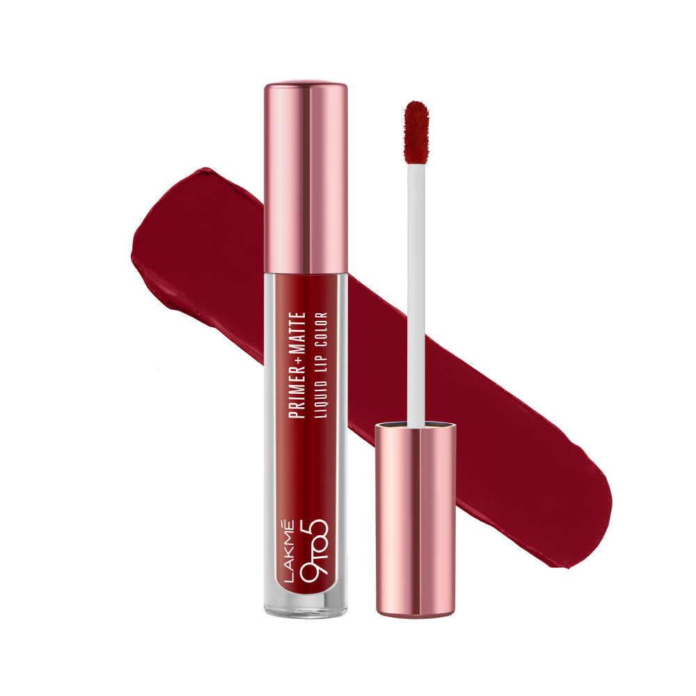 Lakmē 9to5 Powerplay Priming Matte Liquid Lip