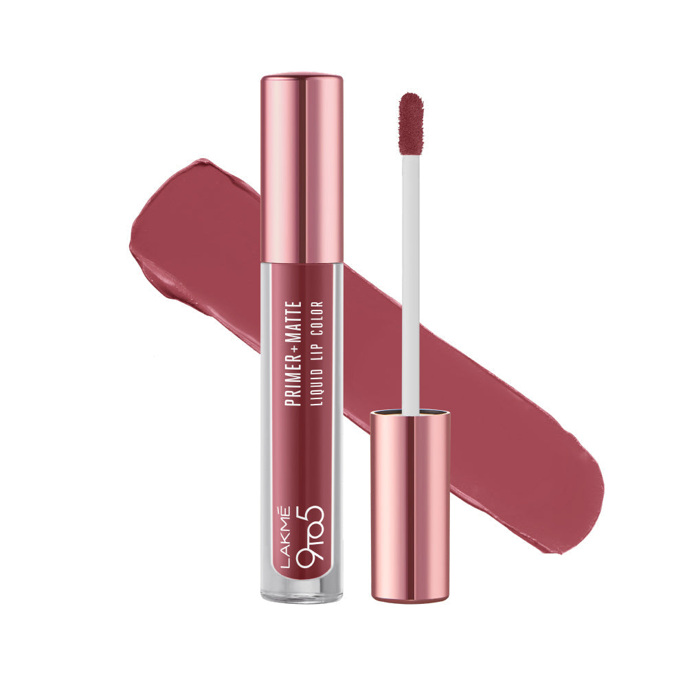 Lakmē 9to5 Powerplay Priming Matte Liquid Lip