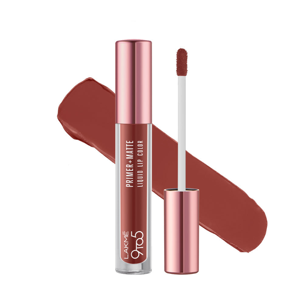 Lakmē 9to5 Powerplay Priming Matte Liquid Lip