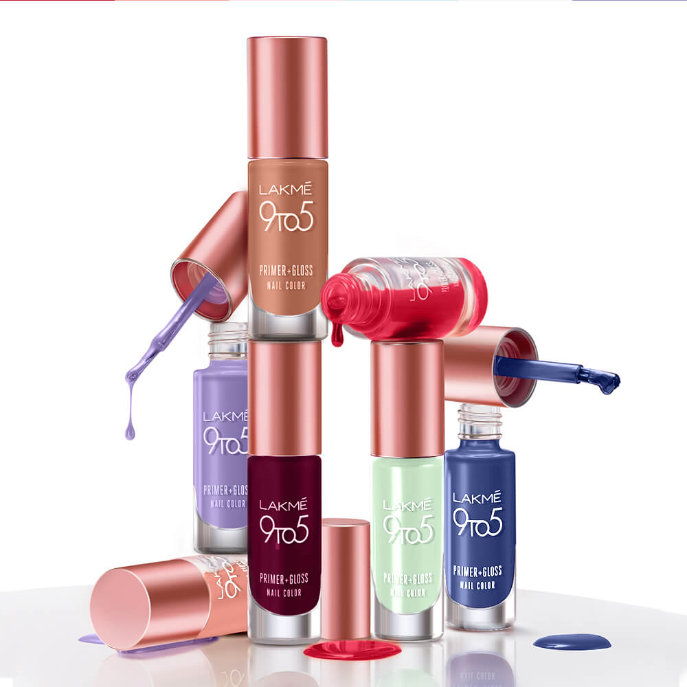 Lakmē 9to5 Primer + Gloss Nail Color