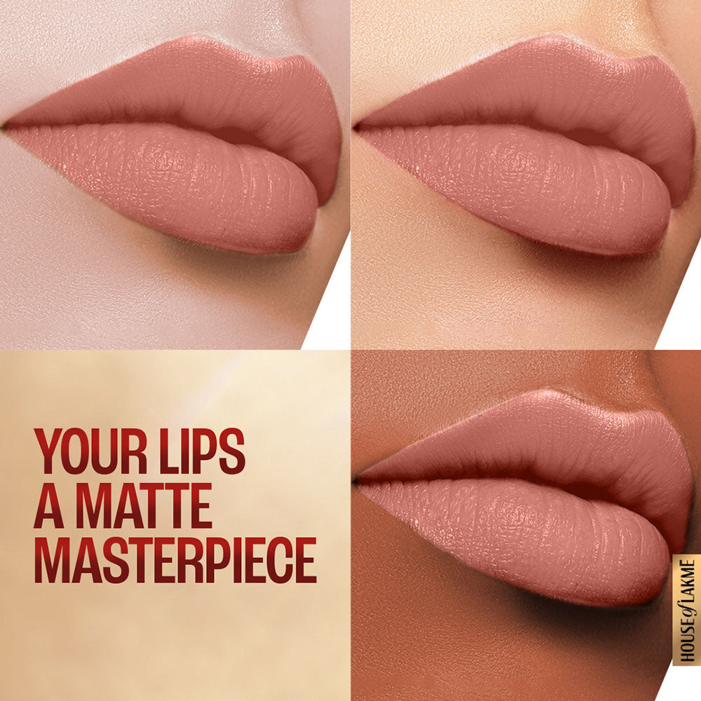 Lakmē 9 To 5 Primer + Matte Lipstick