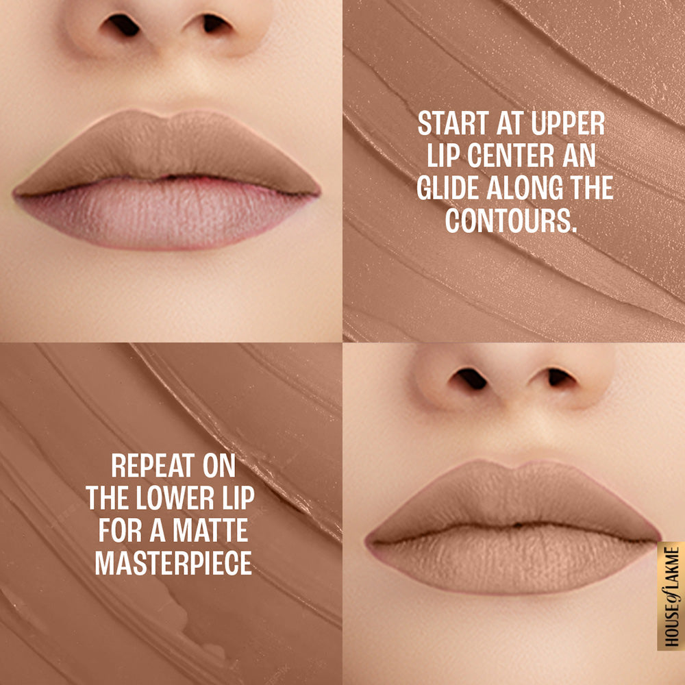 Lakmē 9 To 5 Primer + Matte Lipstick
