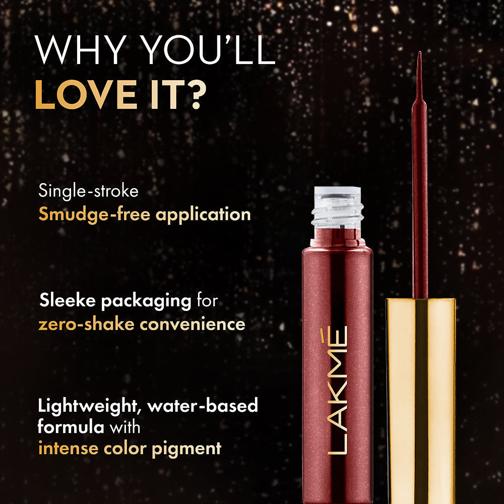 Lakmē Glitterati Collection Shine Eyeliner
