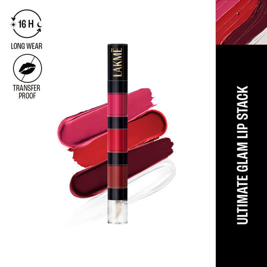 Lakmē Ultimate Glam 4 in 1 lip stack