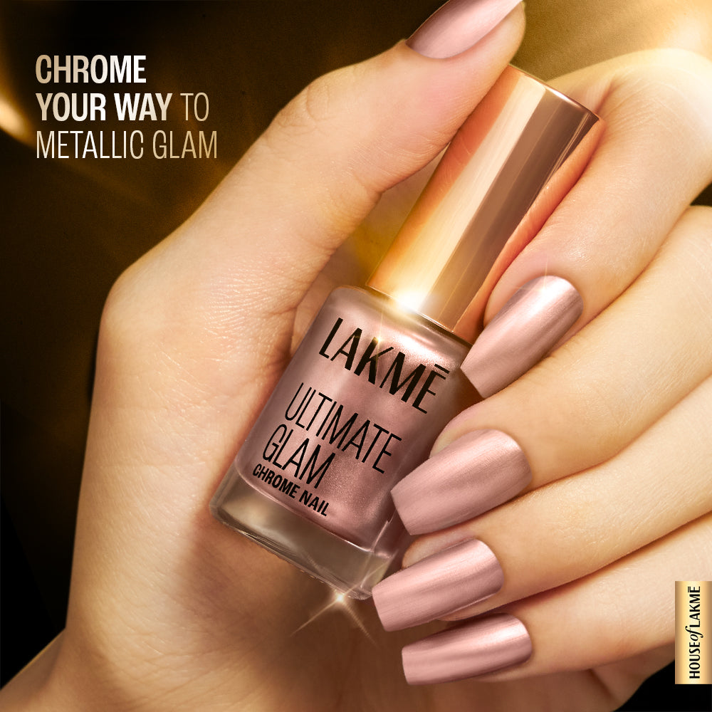 Lakmē Ultimate Glam Chrome Nail