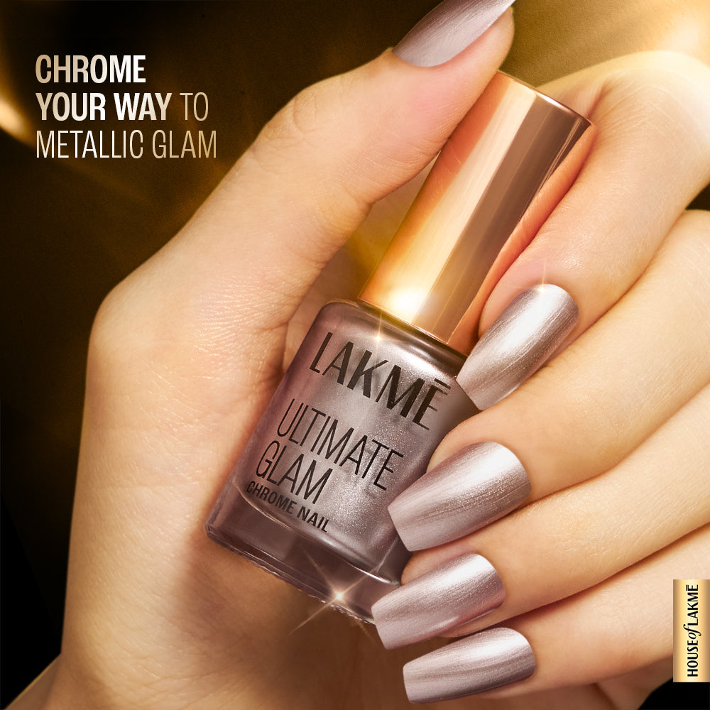 Lakmē Ultimate Glam Chrome Nail