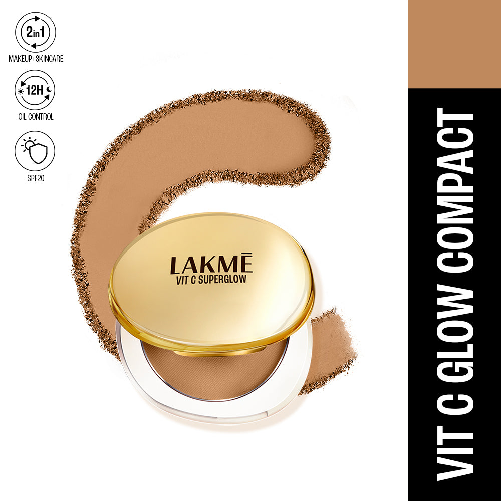 Lakmē VitC Superglow Skin Perfecting Compact
