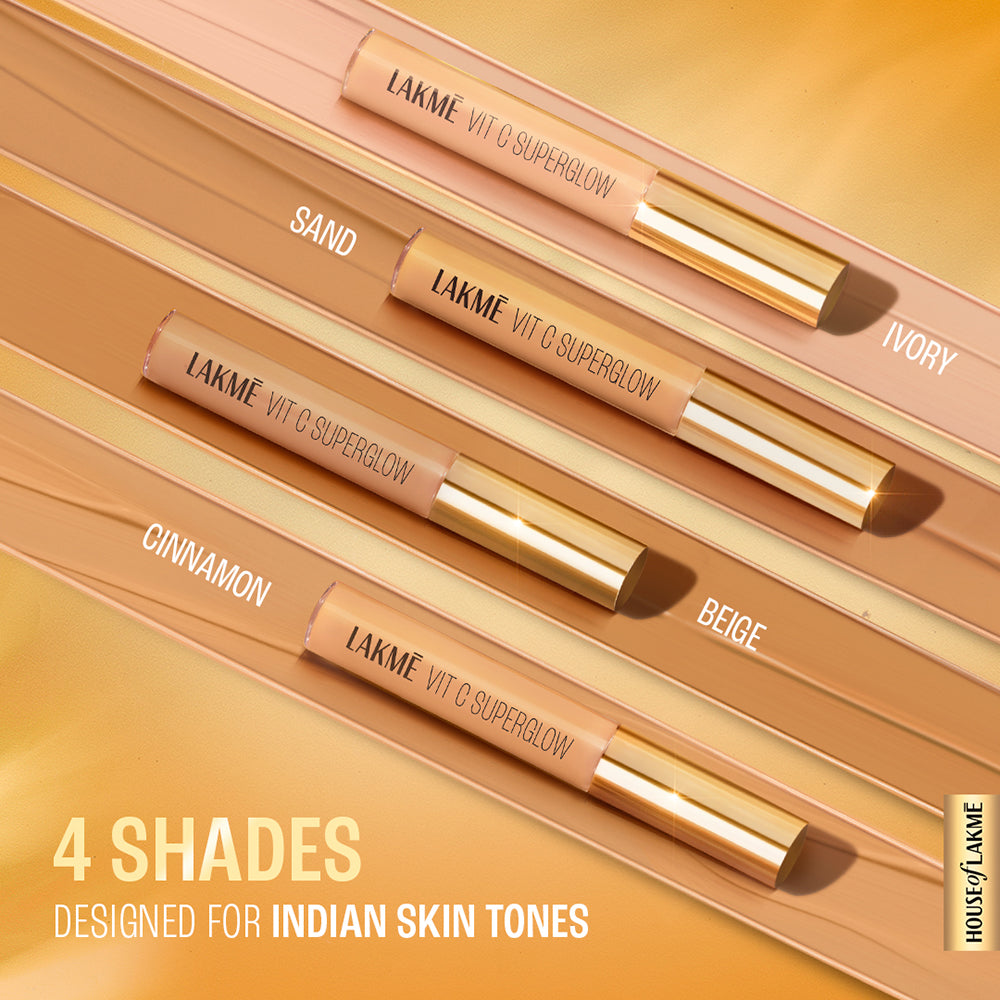 Lakmē Vit C Superglow Concealer + Makeup Remover Combo