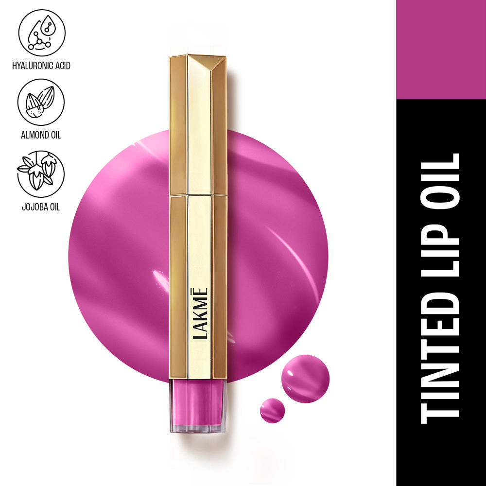 Lakmē 9to5 Overtime Shine Tinted Lip Oil