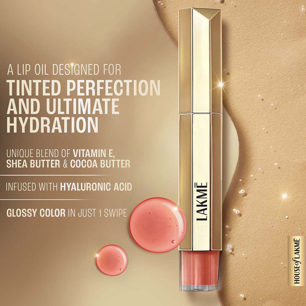 Lakmē 9to5 Overtime Shine Tinted Lip Oil