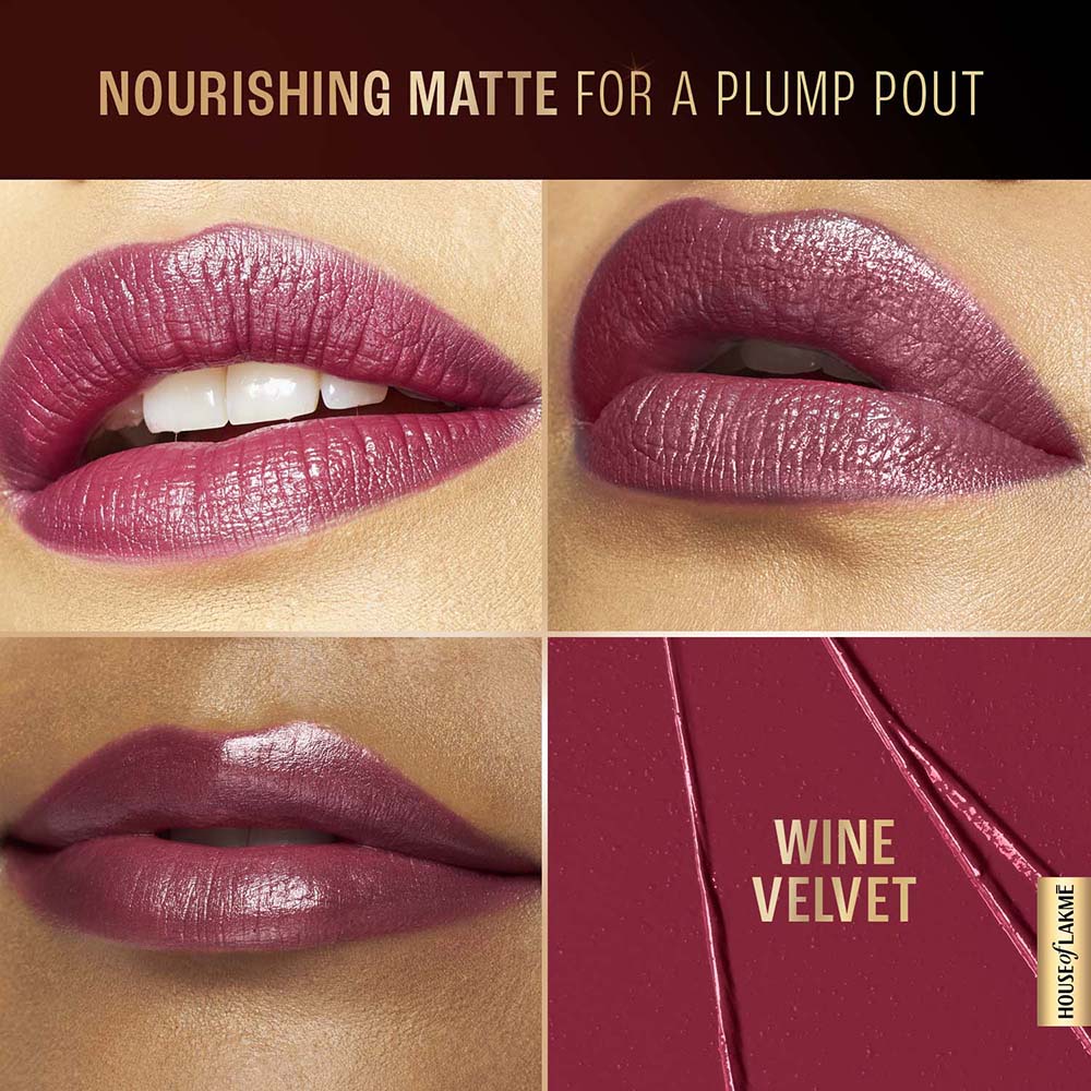 Lakmē Ultimate Glam Satin Matte Lipstick