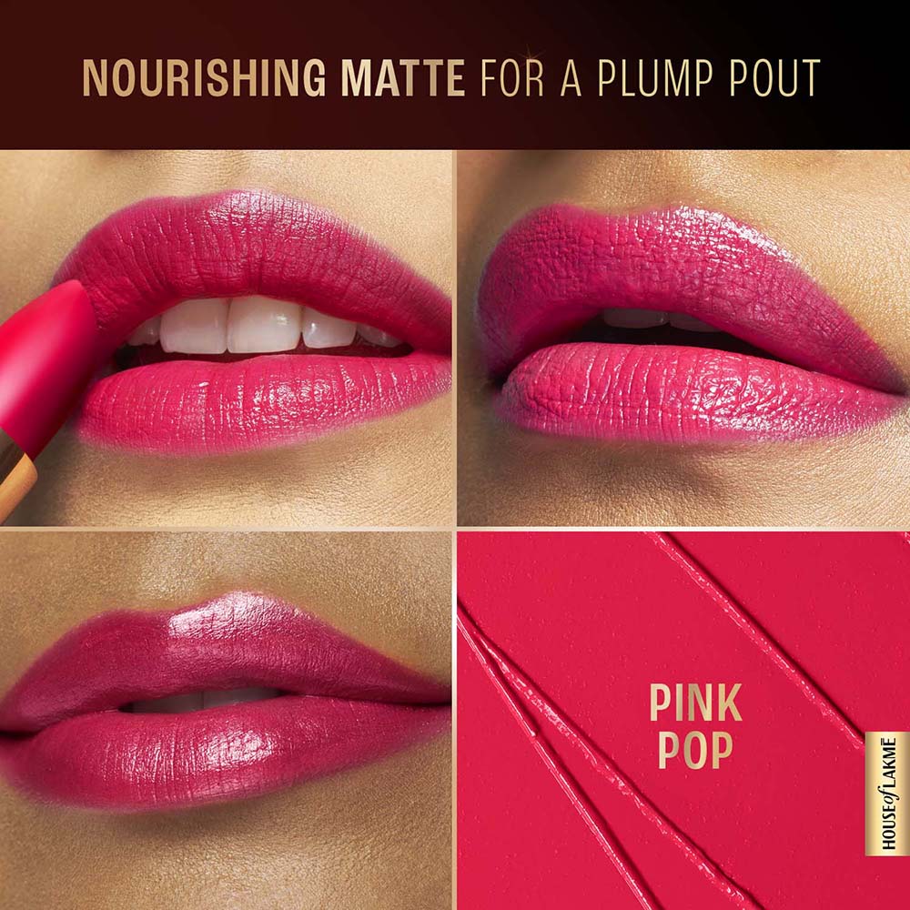 Lakmē Ultimate Glam Satin Matte Lipstick