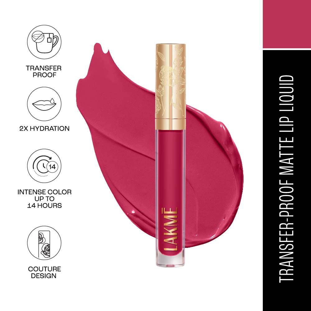 Lakmē Rouge Bloom Matte Lip Liquid