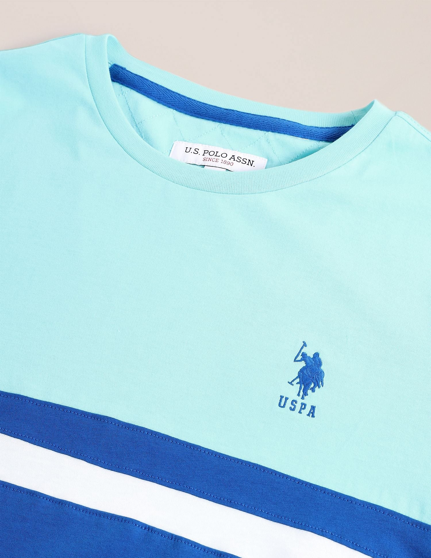 U.S. Polo Assn. Colour Block Slim Fit T-Shirt