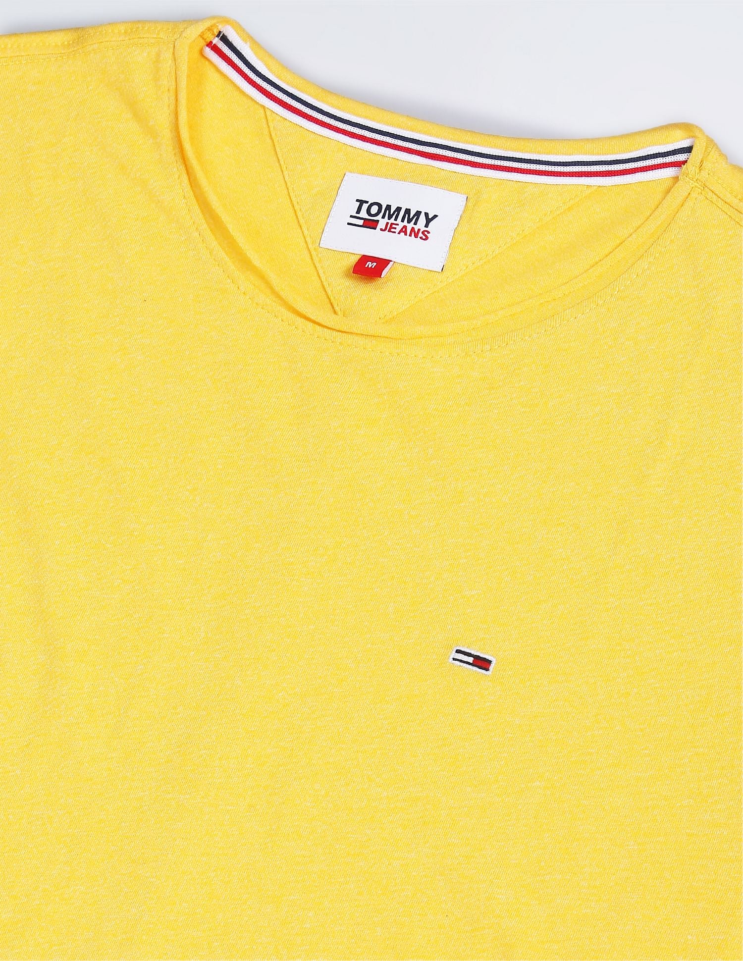 Tommy Hilfiger Round Neck Slim Fit Jaspe T-Shirt