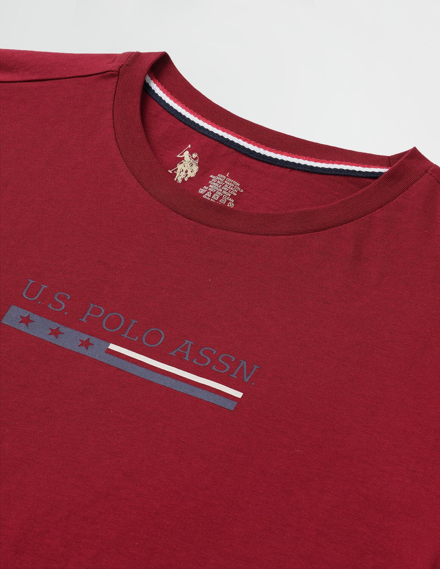 USPA Innerwear Crew Neck Brand Print LE001 Lounge T-Shirt - Pack Of 1